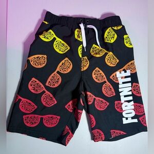 Fortnite Kids Black. Yellow. Orange. Red Swim Shorts